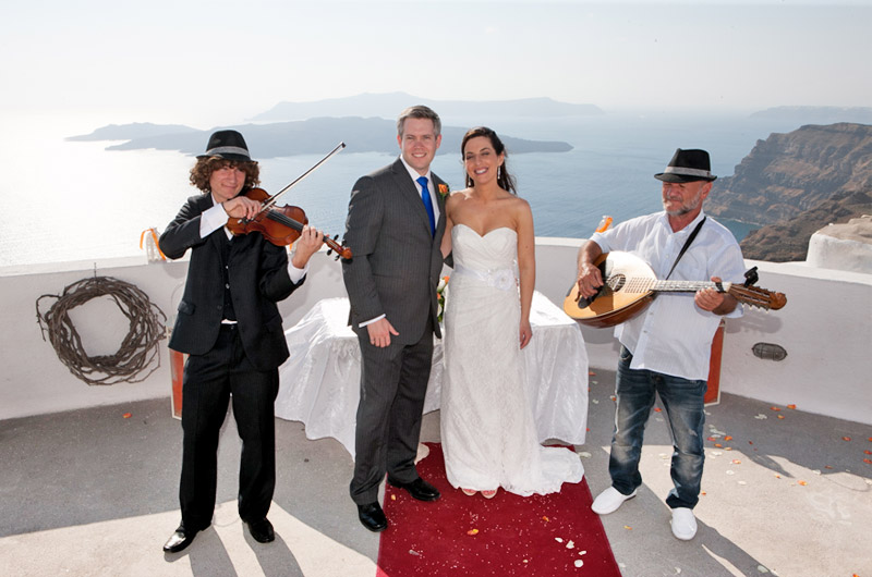 santorini weddings