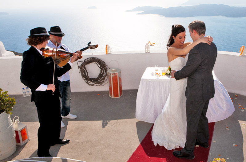 santorini weddings