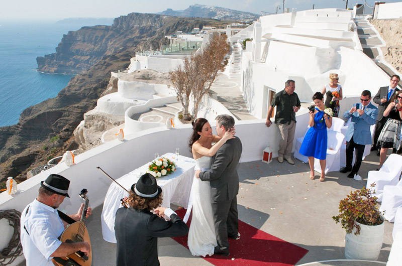 santorini weddings