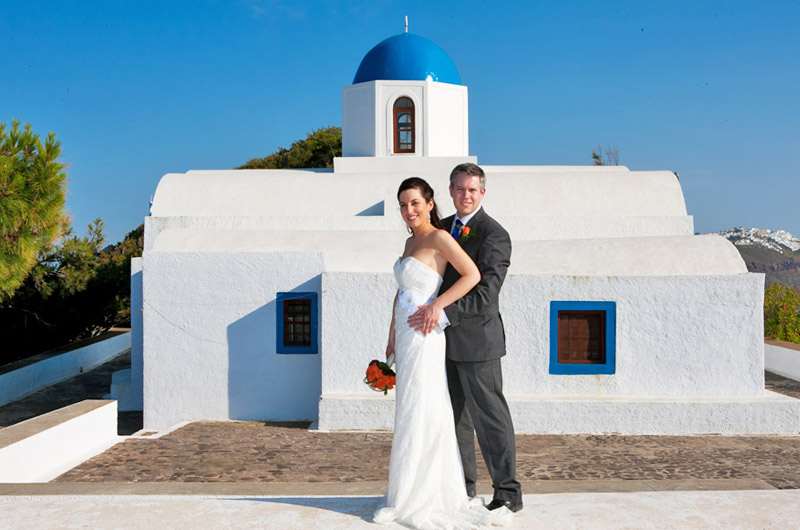 santorini weddings