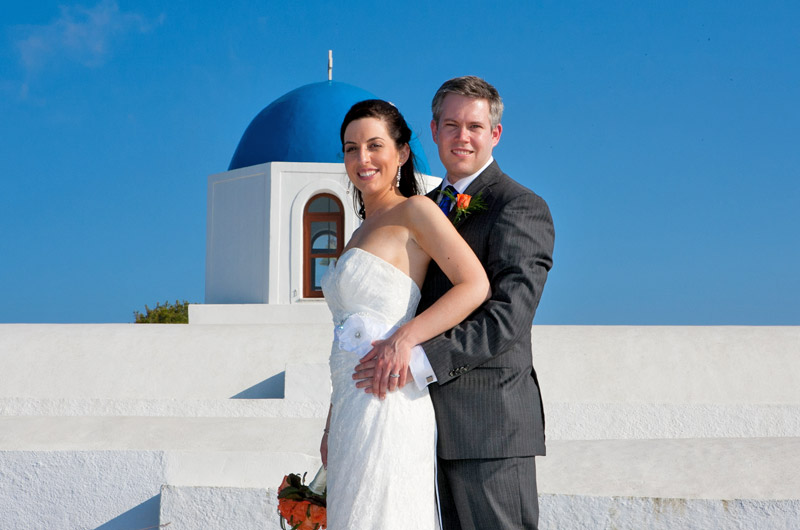 santorini weddings