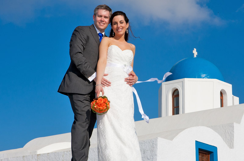 santorini weddings