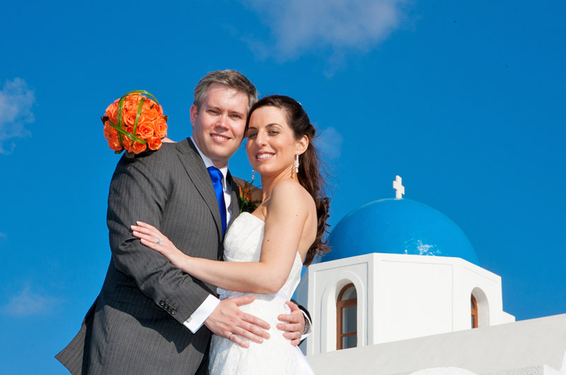 santorini weddings