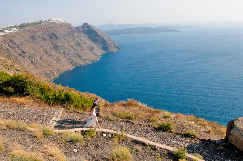 santorini weddings