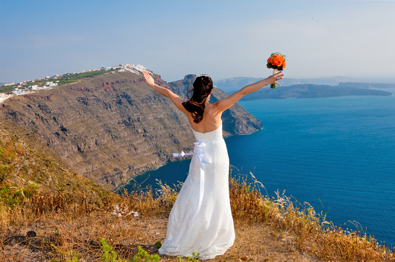 santorini weddings