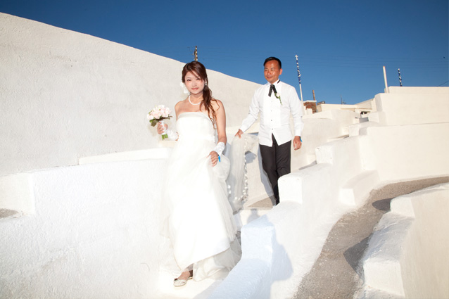 agia irene wedding santorini