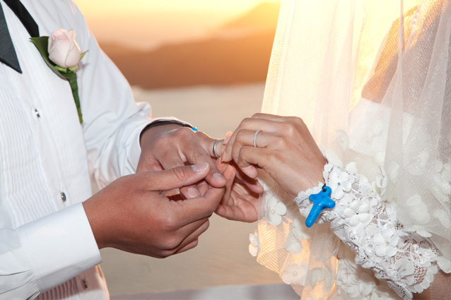 santorini wedding