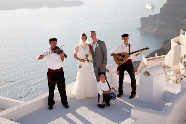 Wedding in Santorini Agia Irene