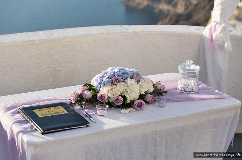 Santorini Weddings / Agia Irene