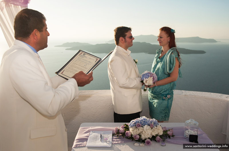 Santorini Weddings