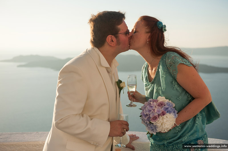 Santorini Weddings / Agia Irene