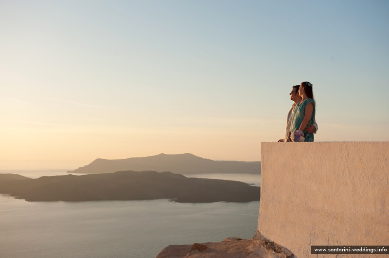 Wedding in Santorini