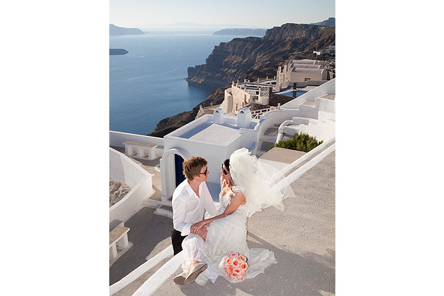 santorini wedding