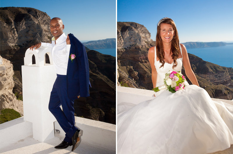 santorini weddings