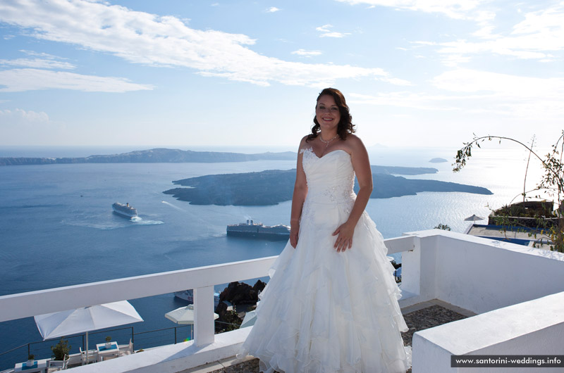 Wedding in Santorini