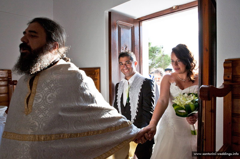 Wedding in Santorini