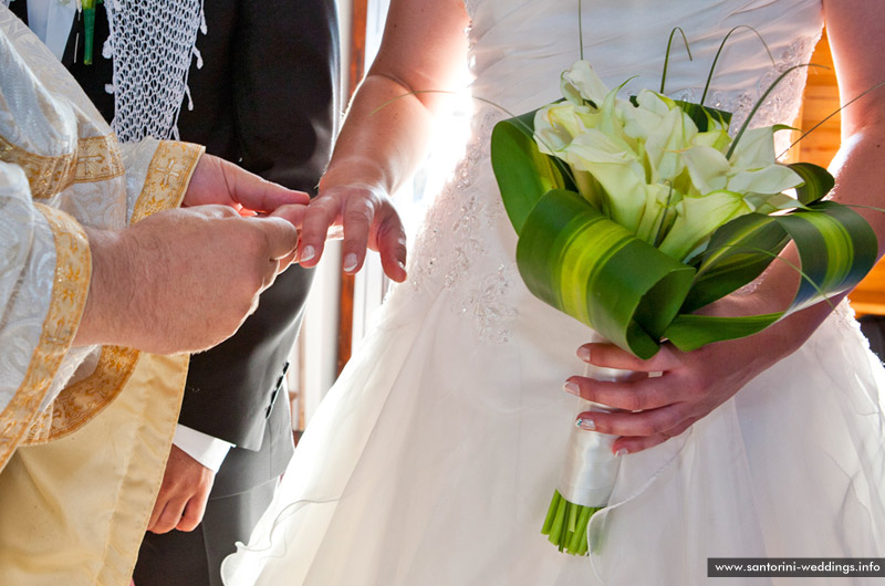 Wedding in Santorini