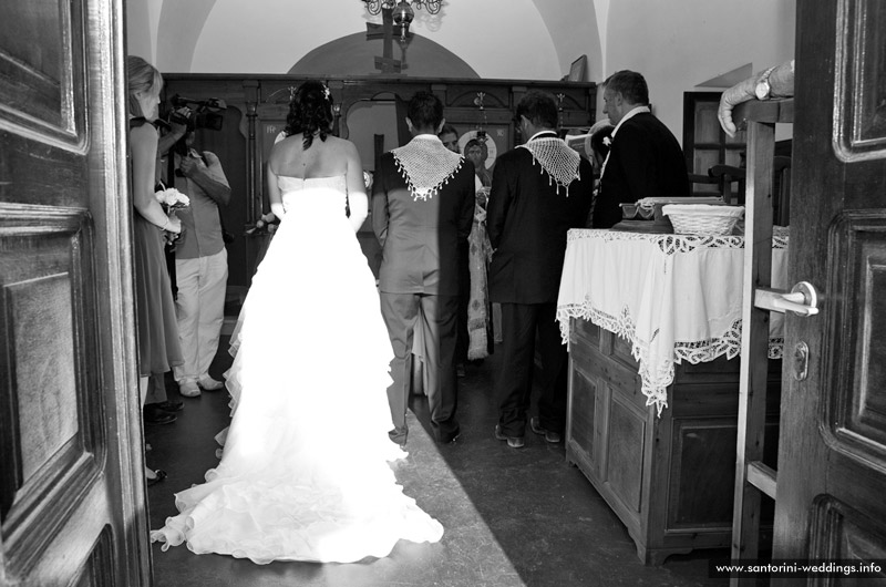 Wedding in Santorini