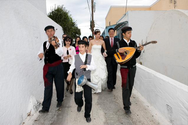 weddings in santorini