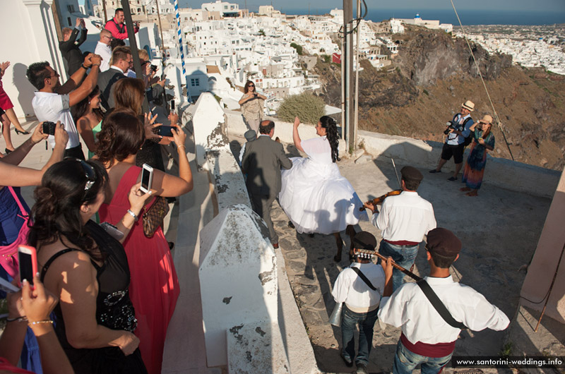 Wedding in Santorini