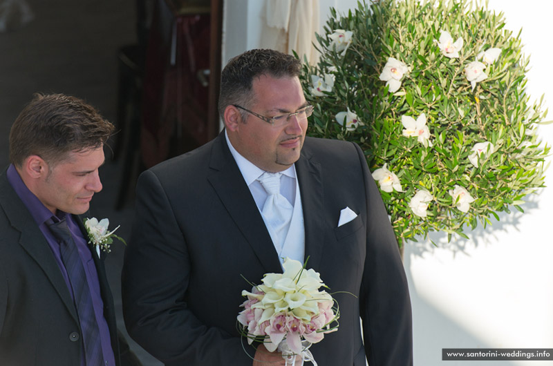 Wedding in Santorini