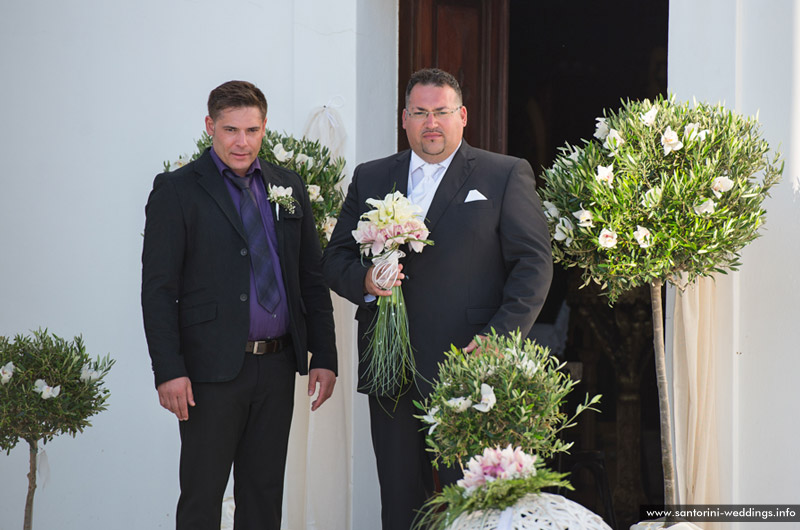 Wedding in Santorini