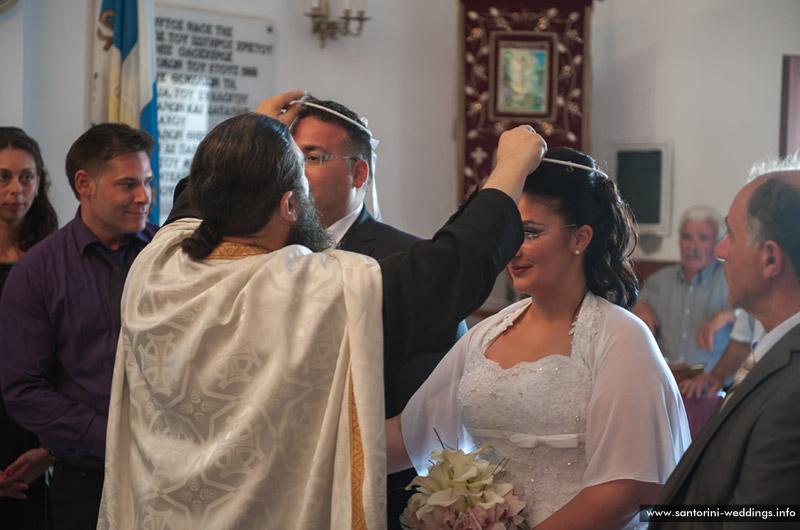 Wedding in Santorini