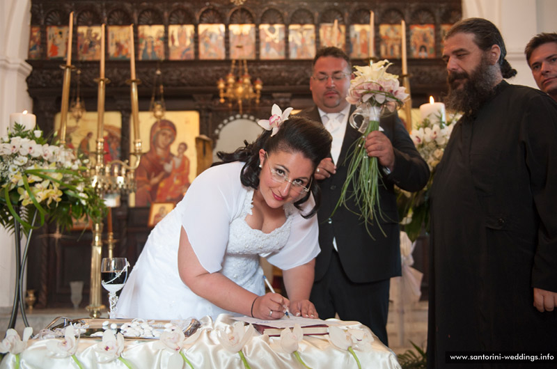 Santorini Weddings / Anastasi