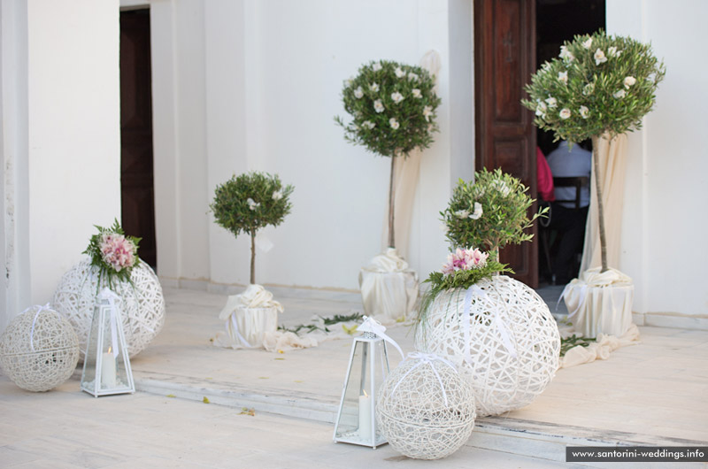 Wedding in Santorini