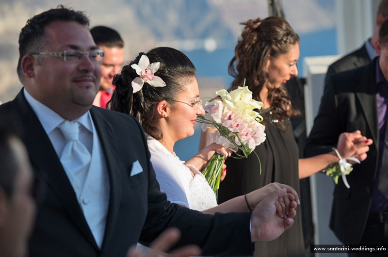 Wedding in Santorini