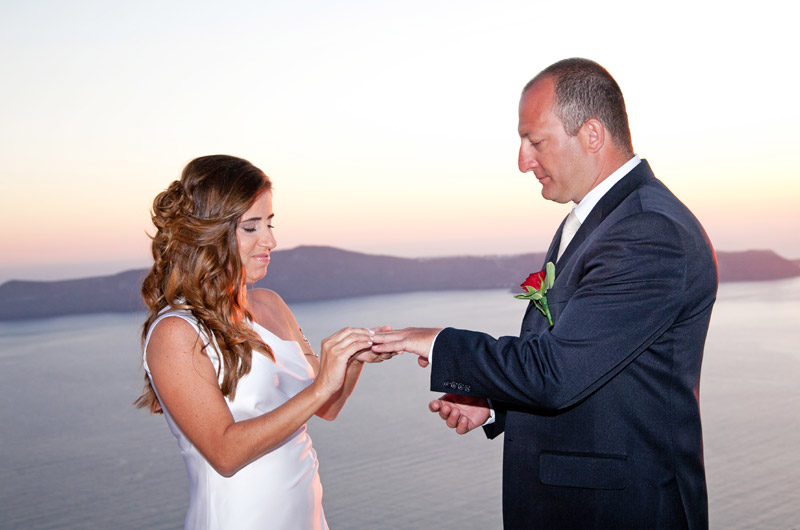 santorini weddings