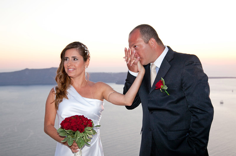 santorini weddings