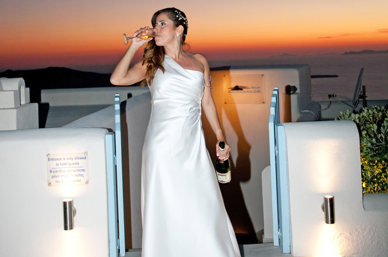 santorini weddings