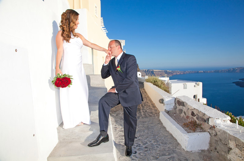 santorini weddings