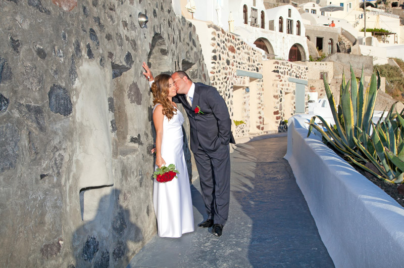 santorini weddings