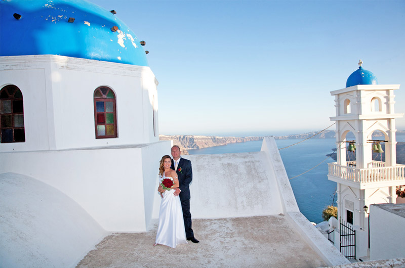 santorini weddings