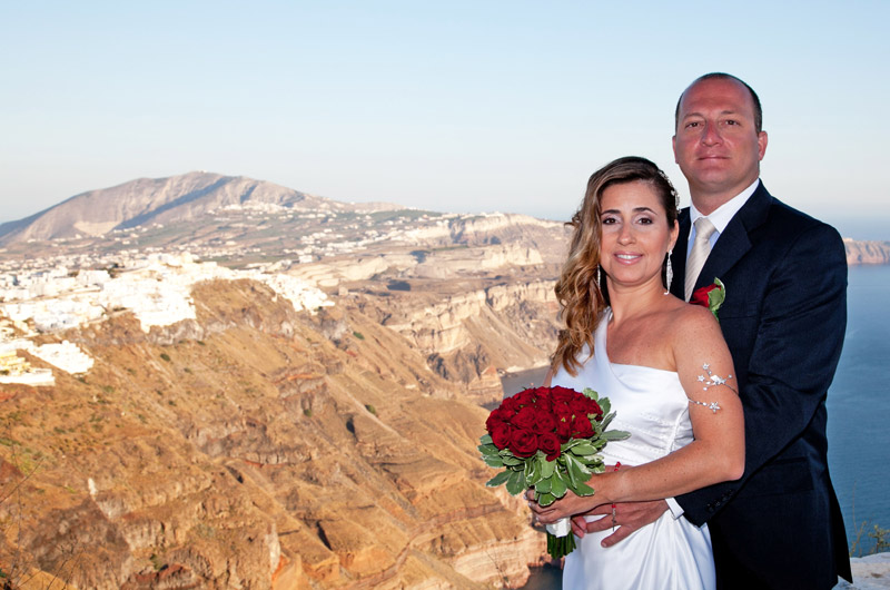 santorini weddings