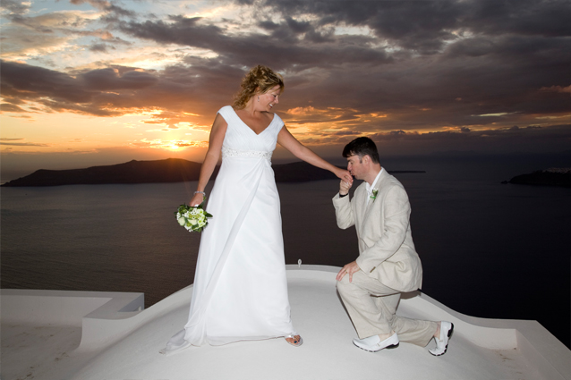 santorini weddings