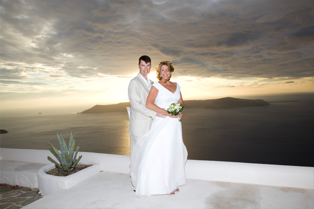 santorini weddings