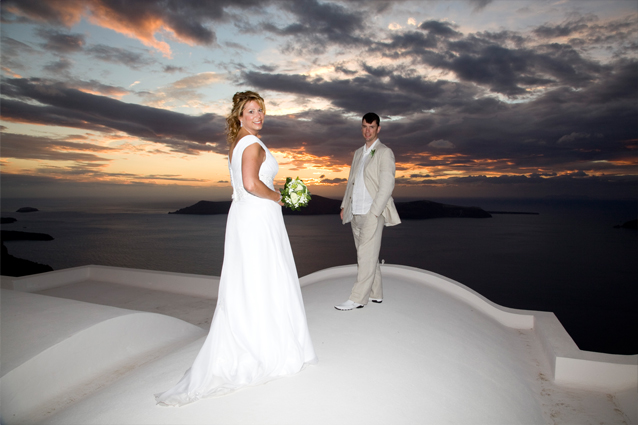 santorini weddings