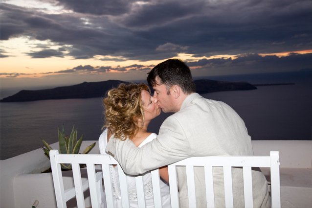 santorini weddings