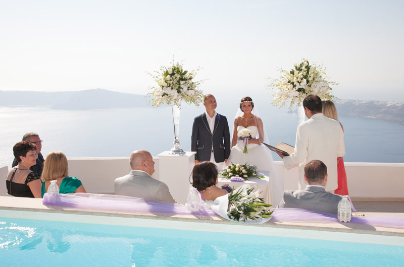 santorini weddings