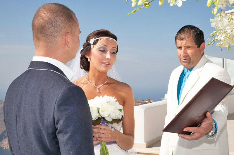 santorini weddings