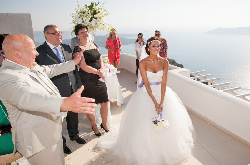 santorini weddings