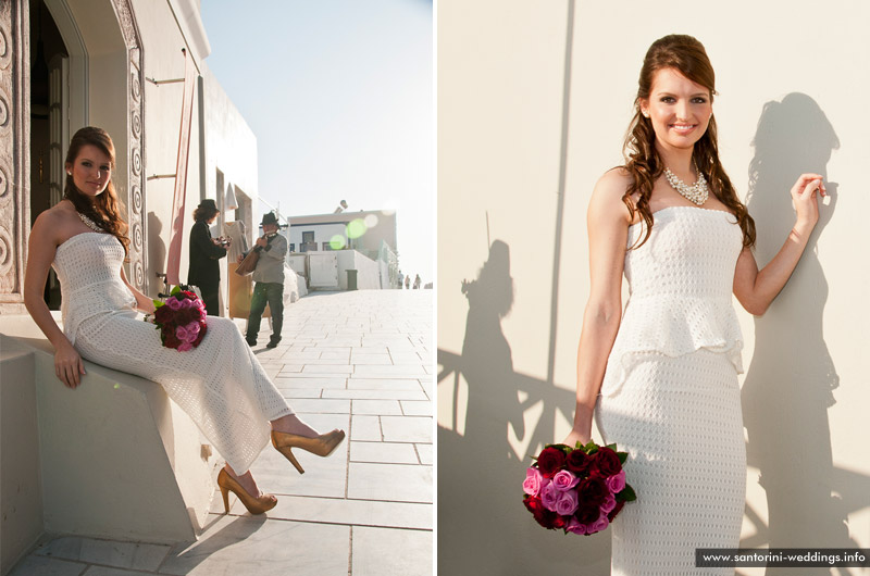 Wedding in Santorini