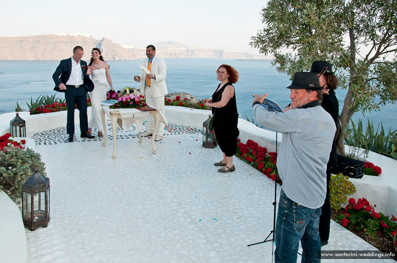 Santorini Weddings / Andronis Hotel