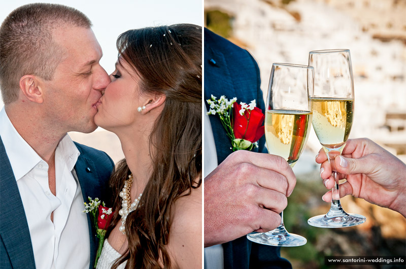 Wedding in Santorini