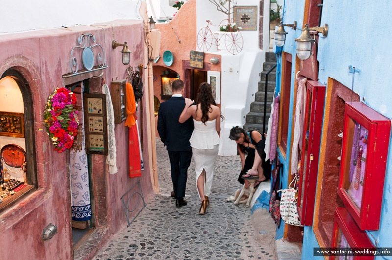 Wedding in Santorini