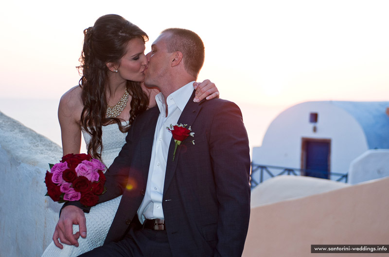 Wedding in Santorini