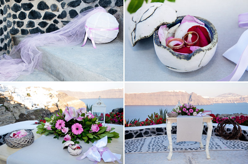 santorini weddings